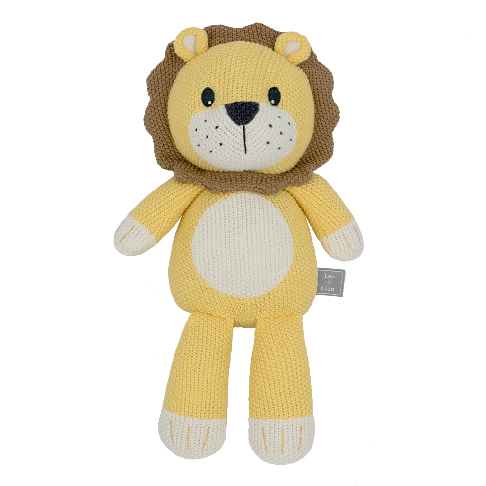 Leo the Lion Knitted Friend