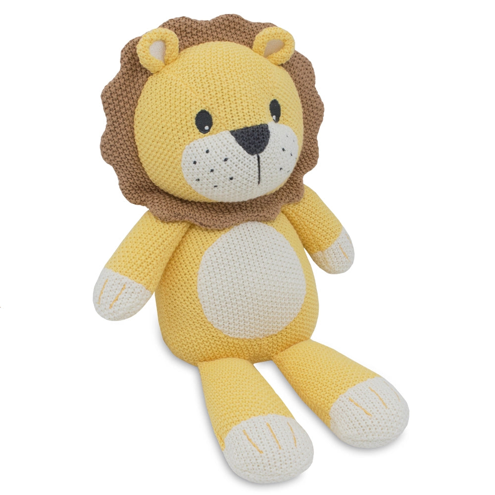 Leo the Lion Knitted Friend
