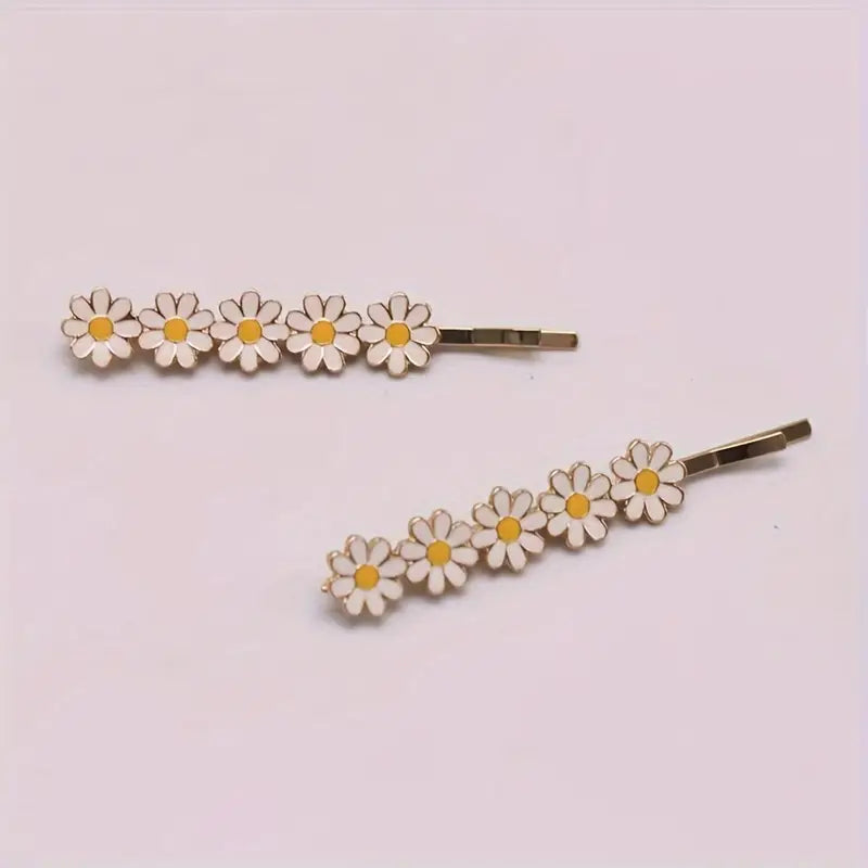 Miss Daisie Metal Hair Clips