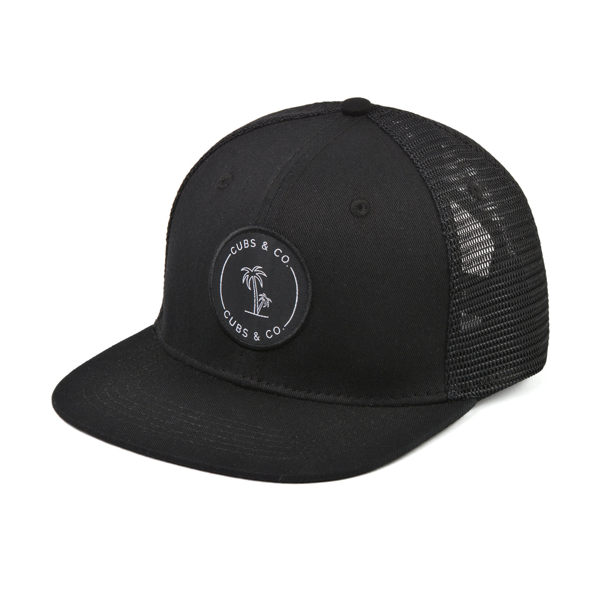 Cubs & Co Trucker Hat - Black