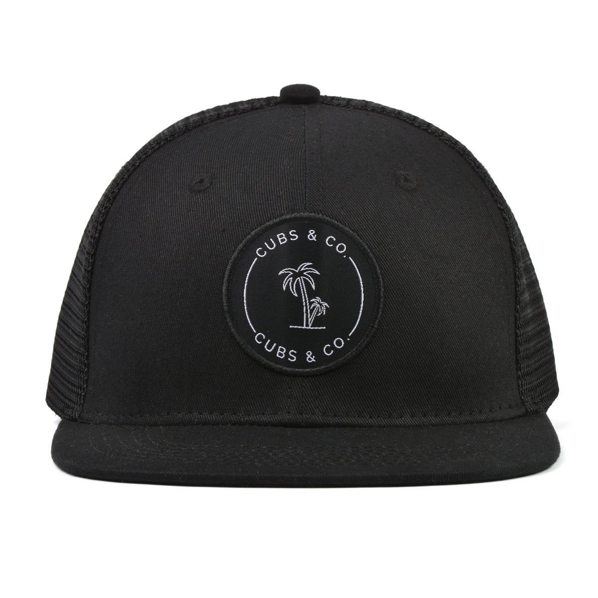 Cubs & Co Trucker Hat - Black