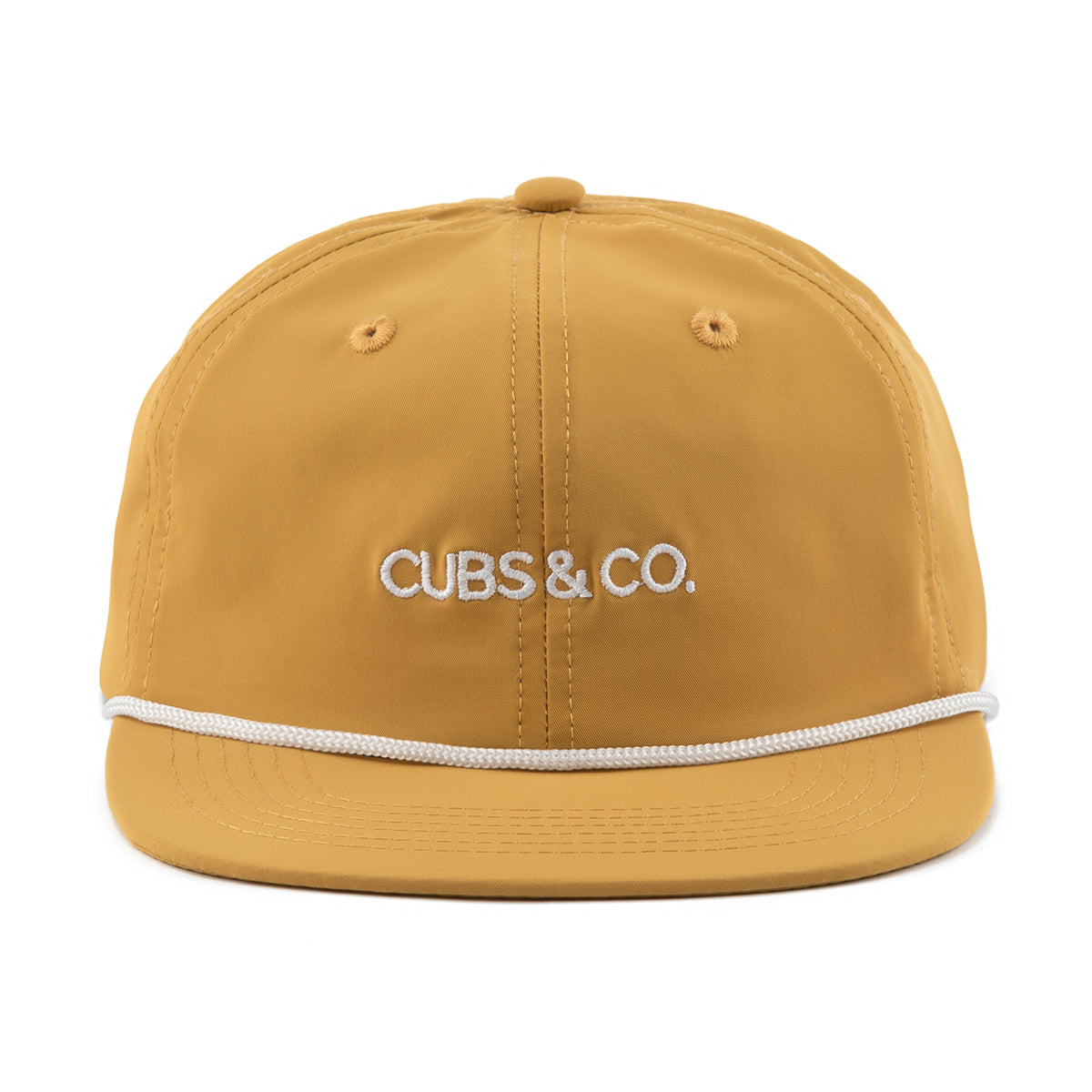 Cubs & Co Quick Dry Nylon Cap - Mustard
