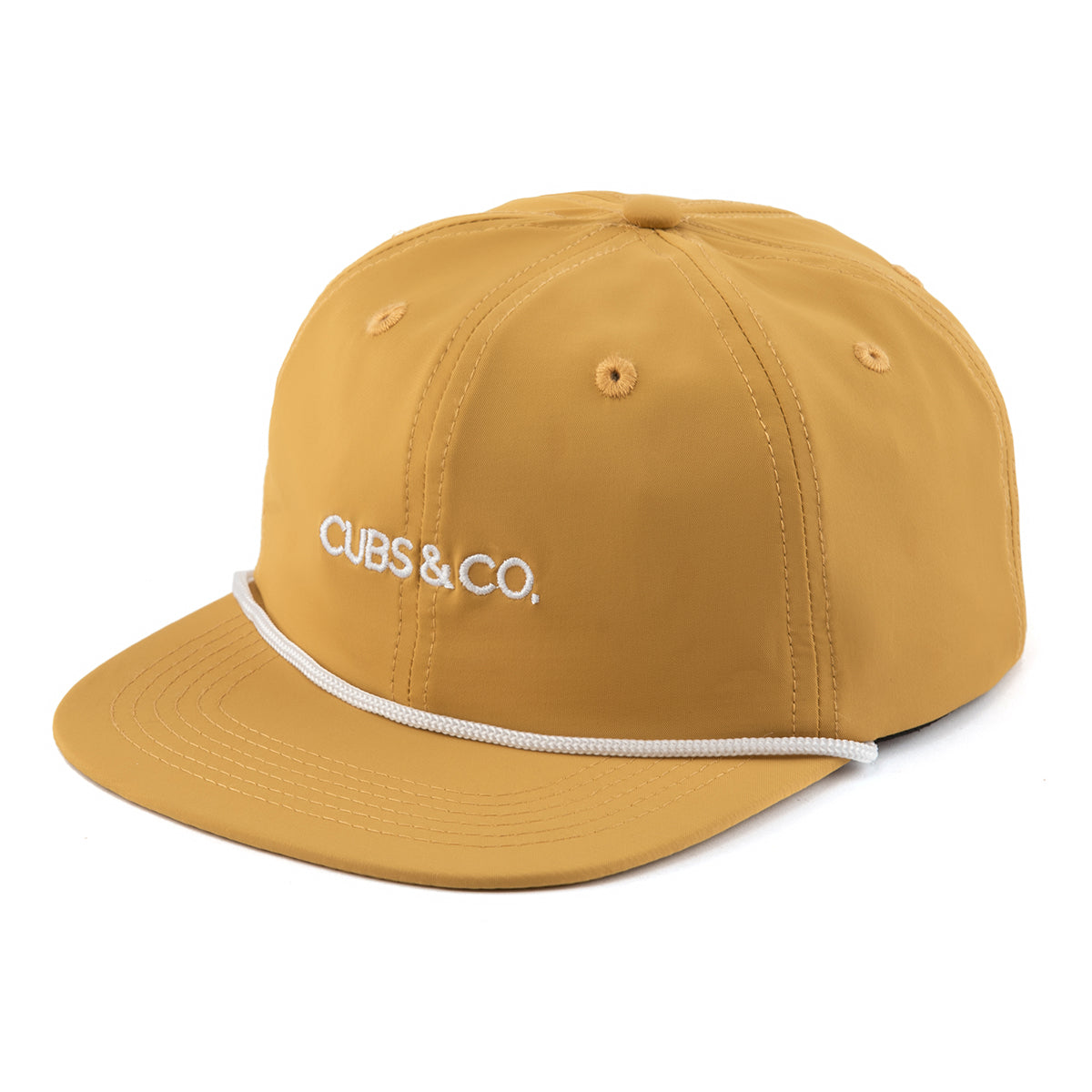 Cubs & Co Quick Dry Nylon Cap - Mustard