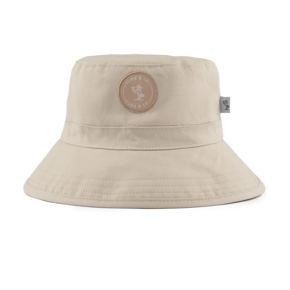 Cubs & Co Canvas Bucket Hat - Taupe