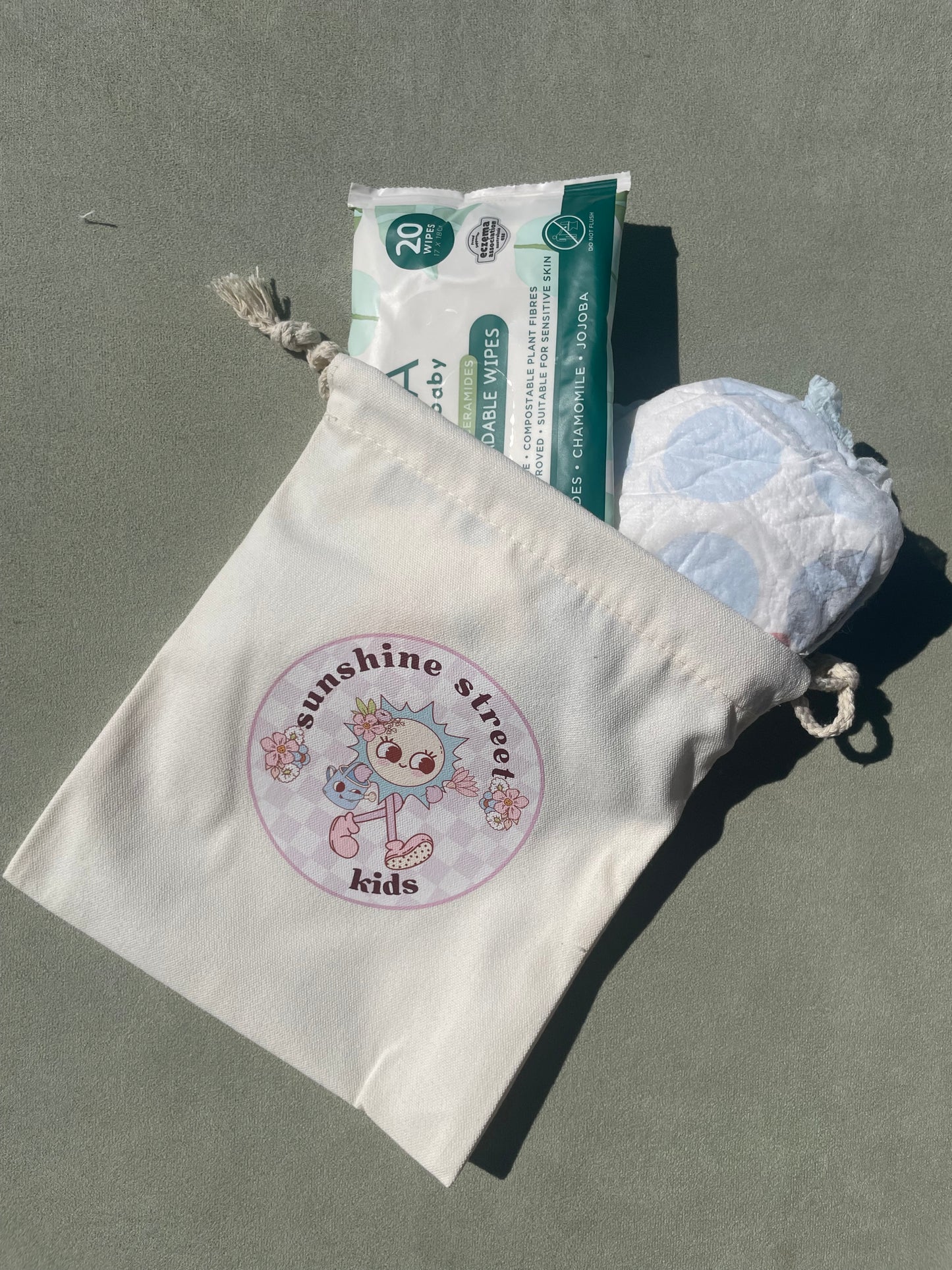 Sunshine Street Kids Canvas Gift Bag