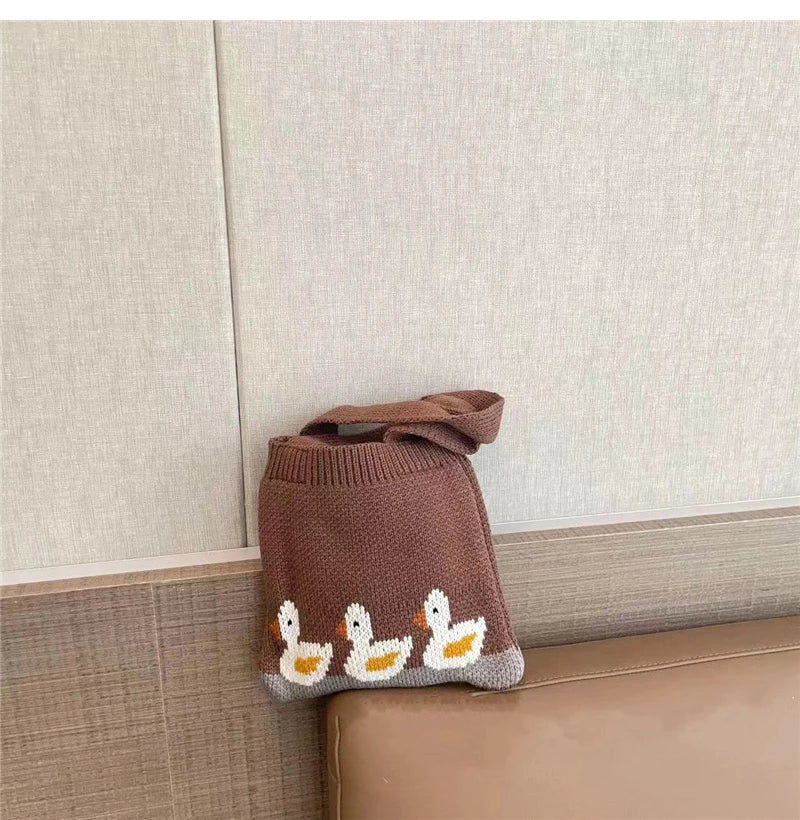 Little Duckie Knit Bag