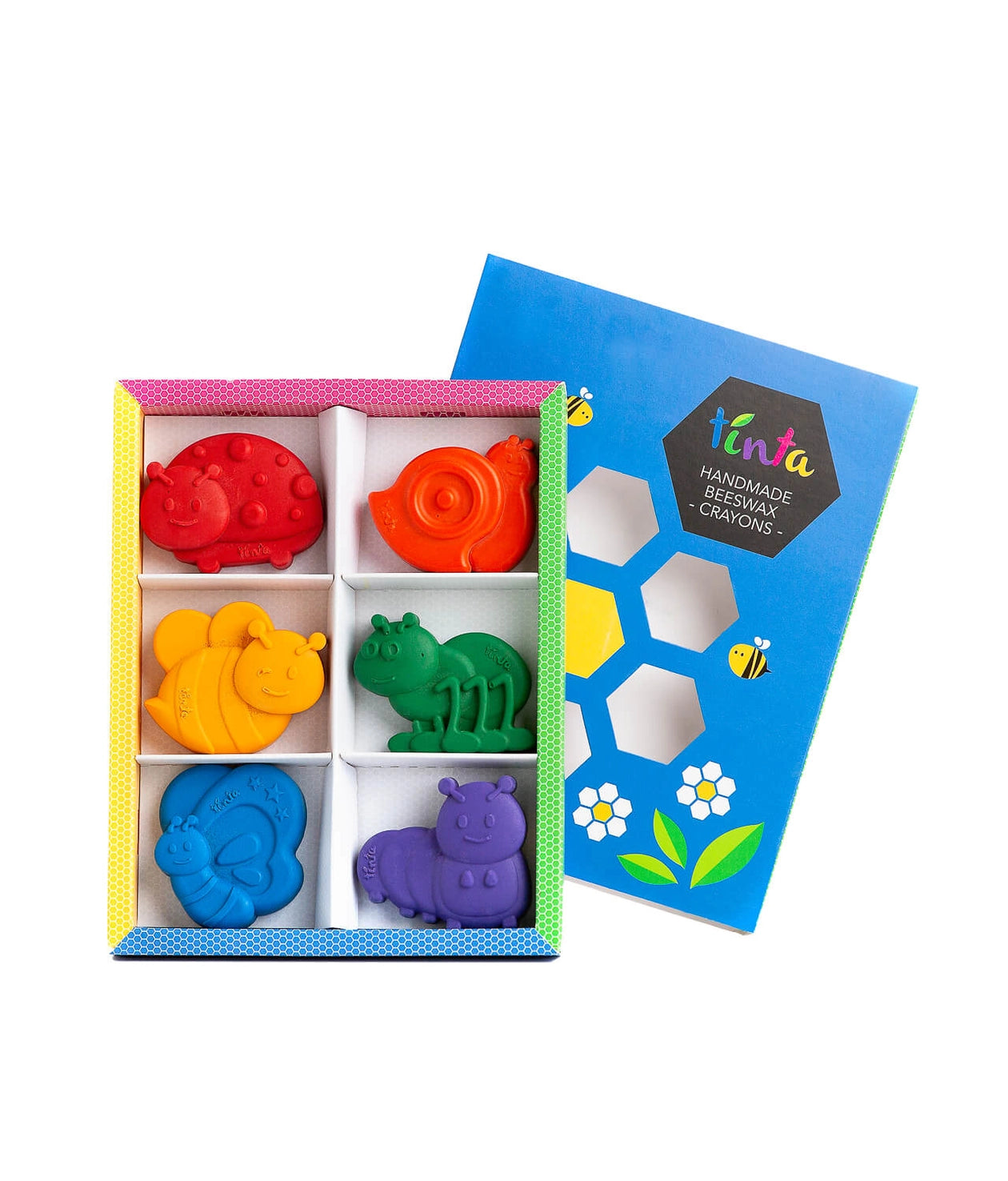 Tinta Garden Insect Crayons - Large Box