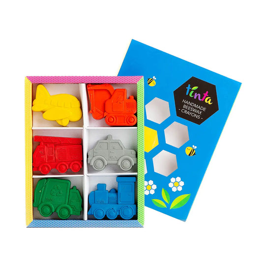 Tinta Transport Crayons - Large Box