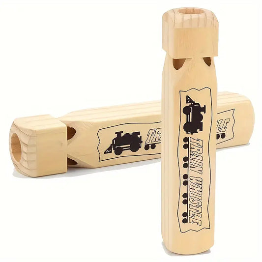 Wooden Train Sound Whistle