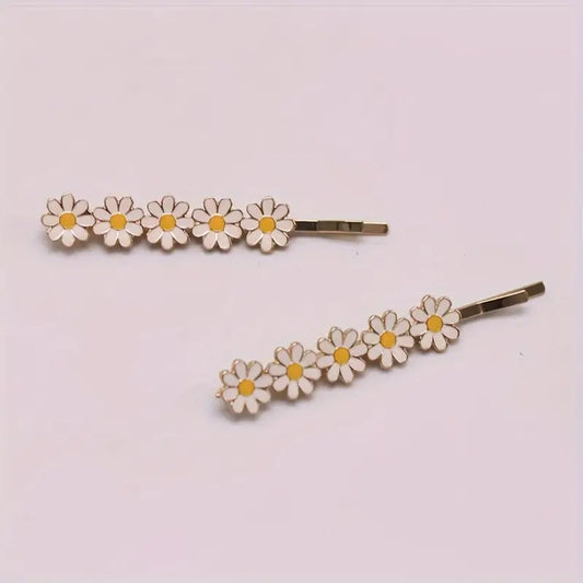 Miss Daisie Metal Hair Clips