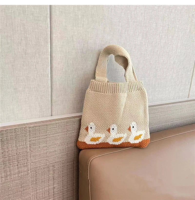 Little Duckie Knit Bag
