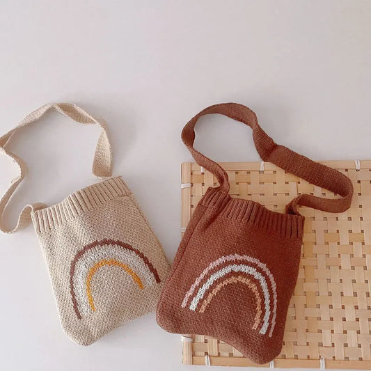 Rainbow Days Knit Bag