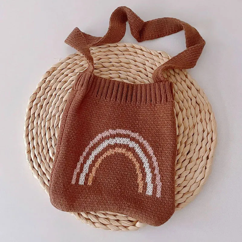 Rainbow Days Knit Bag